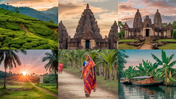 Authentic South India – Explore Temples, Backwaters, Beaches & Cultural Heritage