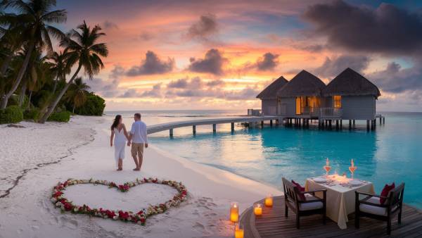 Exotic Honeymoon Tours – Romantic Getaways, Beach Resorts & Scenic Destinations