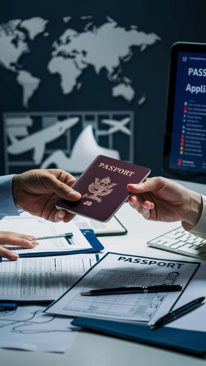 Customer purchasing travel insurance online, reviewing policy options and coverage details on a laptop